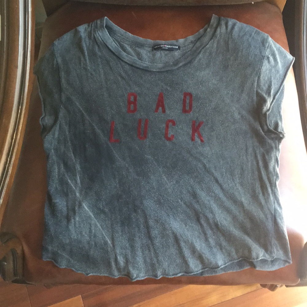 Brandy Melville “Bad Luck” Tee